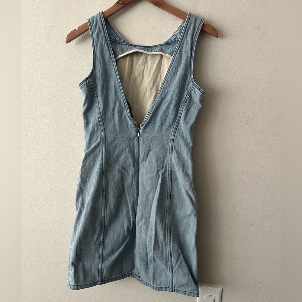 DENIM DRESS - Picture 3 of 5
